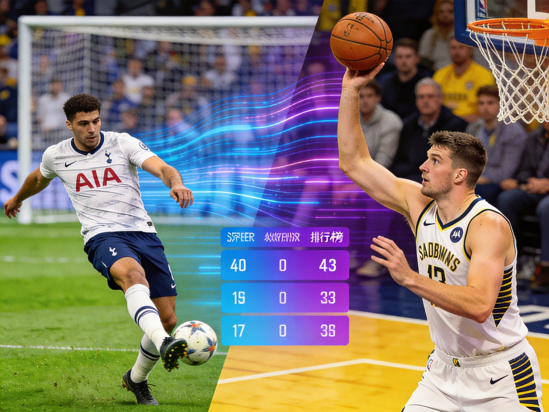 看球吧 - 实时覆盖NBA、英超、欧冠等热门赛事 - 萨博尼斯、108次、深度数据分析、英超积分榜、TOP